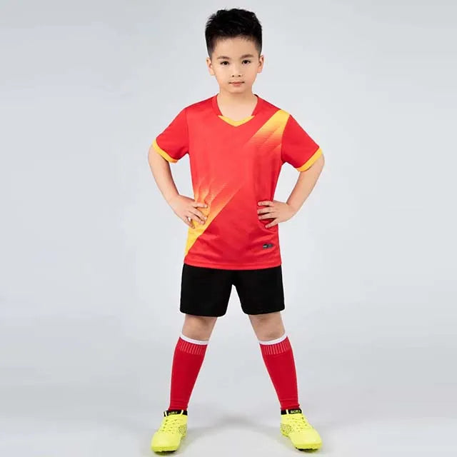 Chándal de camiseta de fútbol para niños