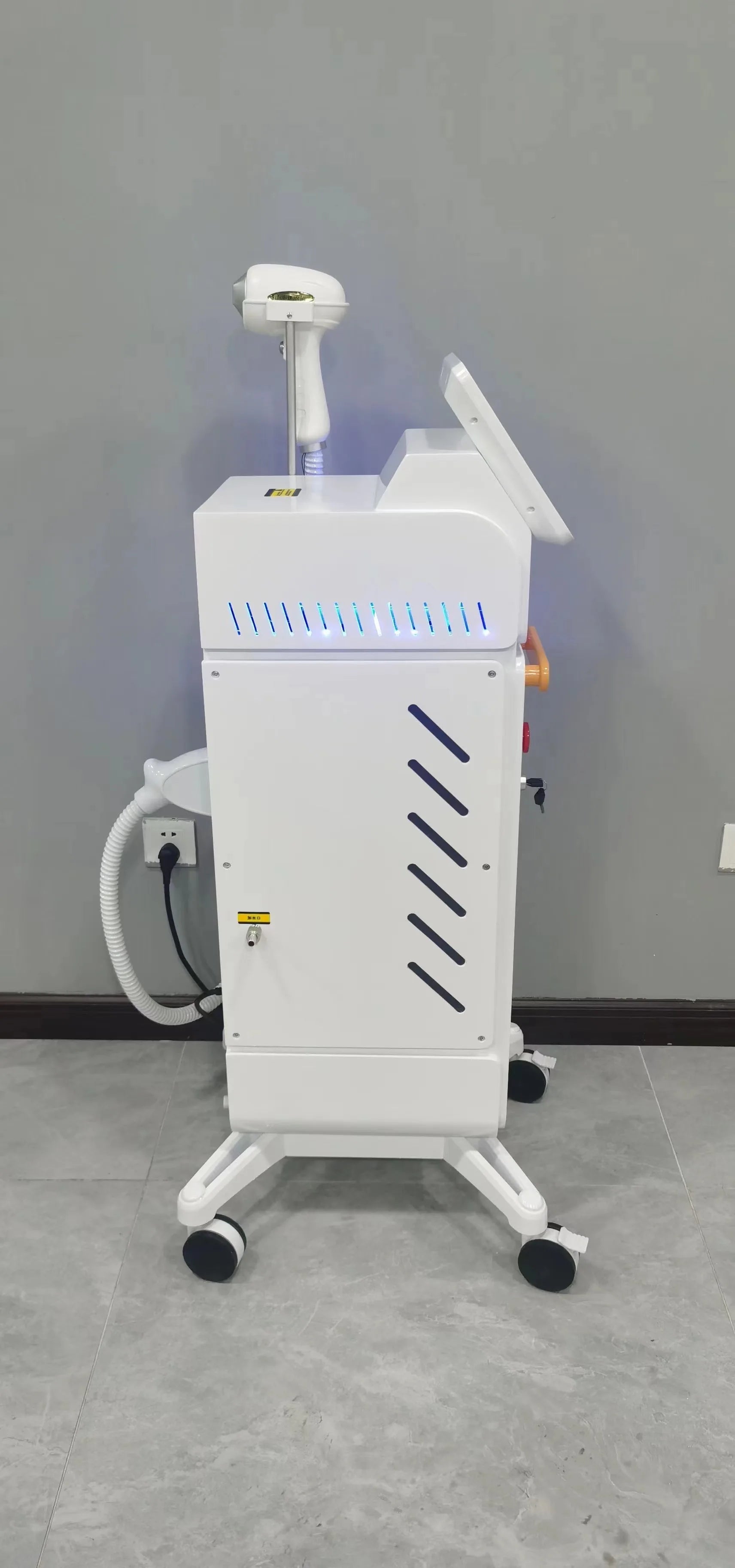 Dispositivo profesional de depilación láser de un solo mango 808nm