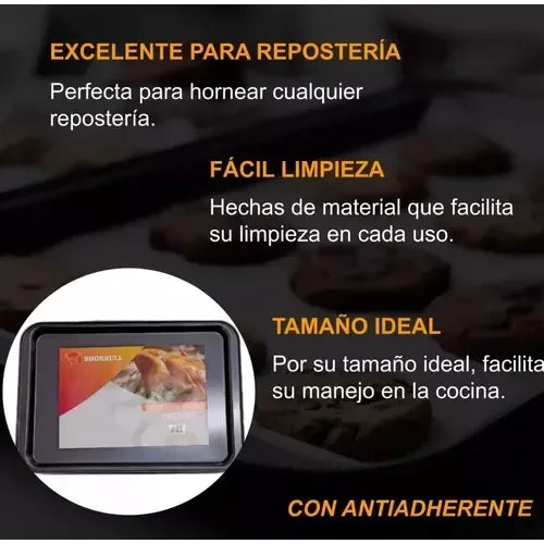 Bandeja Grande para Hornear Galletas Shorbull