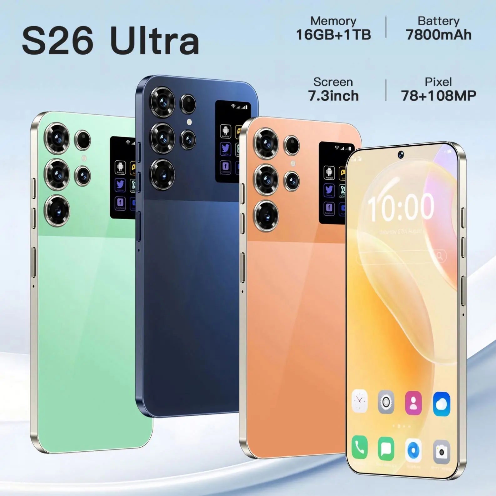 Smartphone S26 Ultra 5G, Android