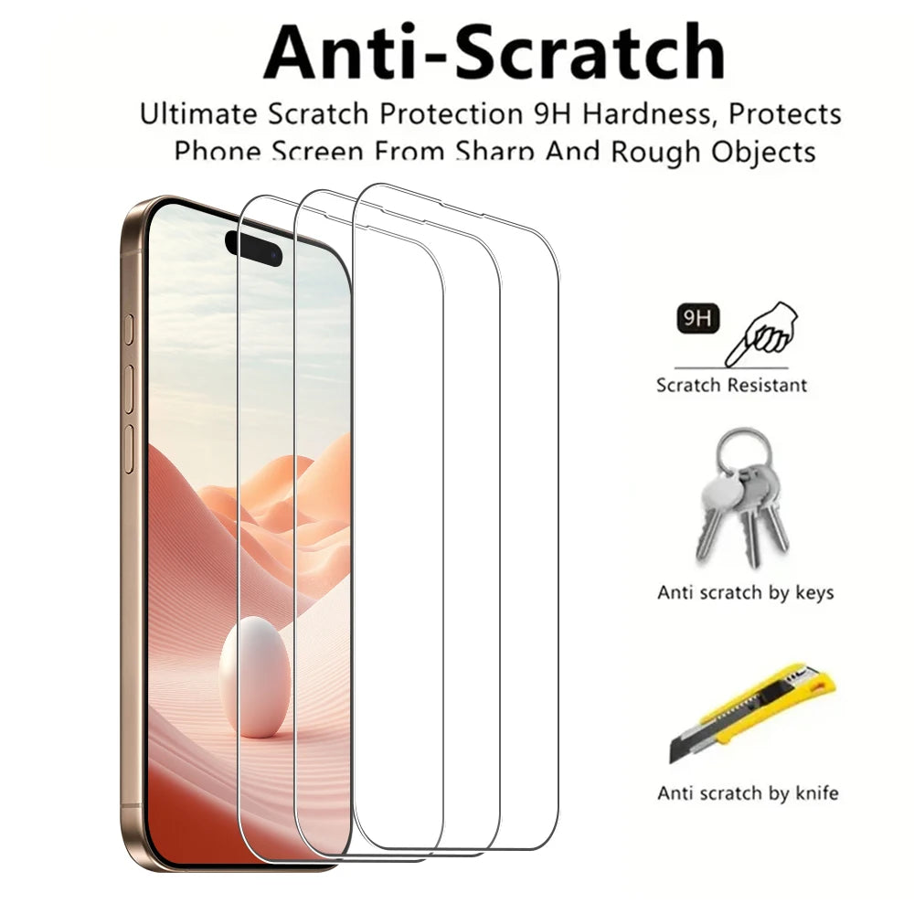 10 Piezas de Protector de Pantalla Transparente Antiarañazos