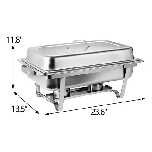 Shorbull - Recipiente para Buffet de Acero Inoxidable 1/3