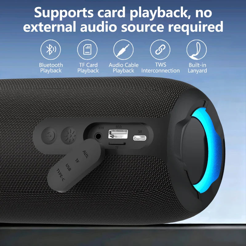 Altavoz Subwoofer Inalámbrico Portátil