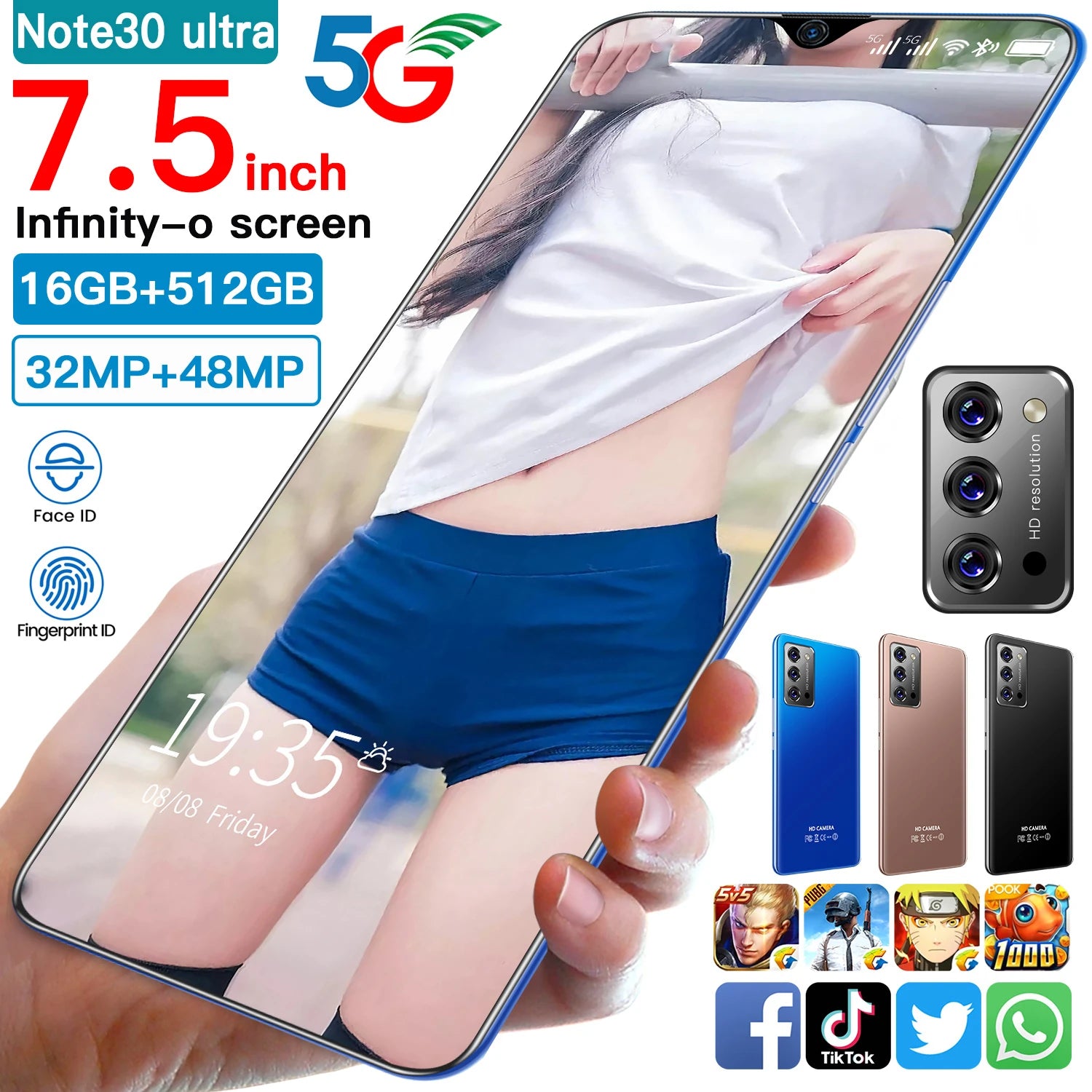 Note30 Ultra Alta Definición Android