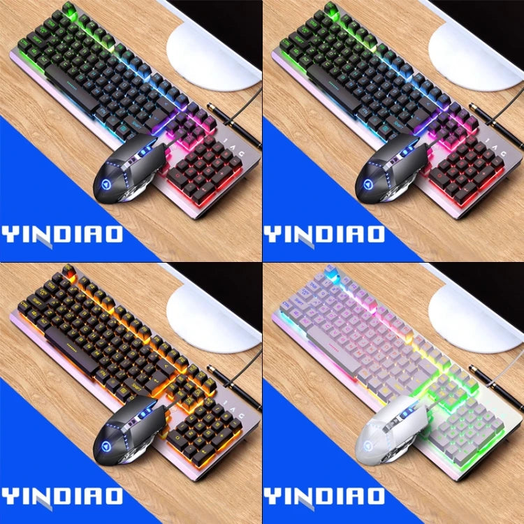 Teclado + Ratón Blanco