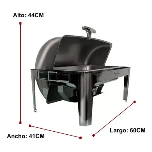 Chafer Hotel de acero inoxidable Shorbull 1/1