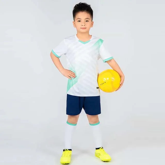 Chándal de camiseta de fútbol para niños