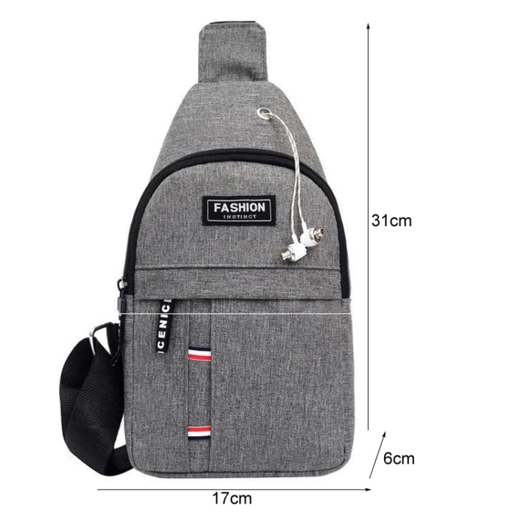 Bolso de pecho para hombre