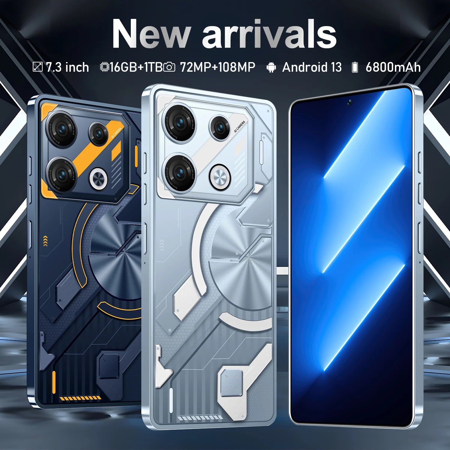 Android 13 Smartphone 7,3