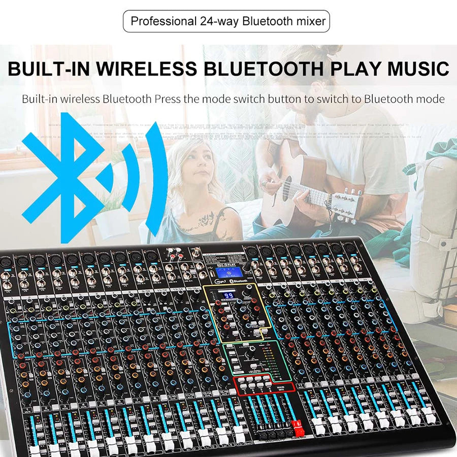 Mezclador de Audio Profesional Biner