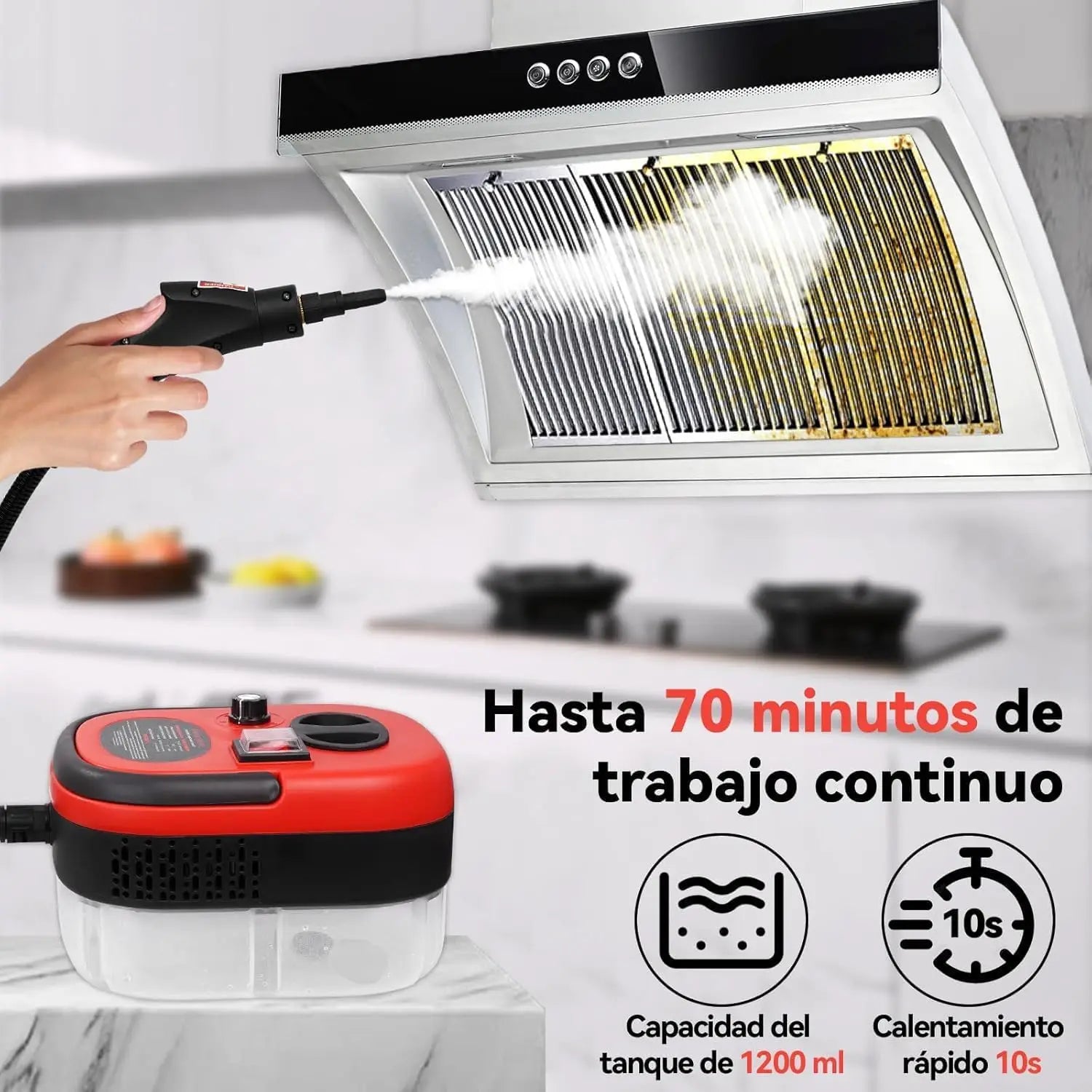 Limpiador a Vapor Portátil