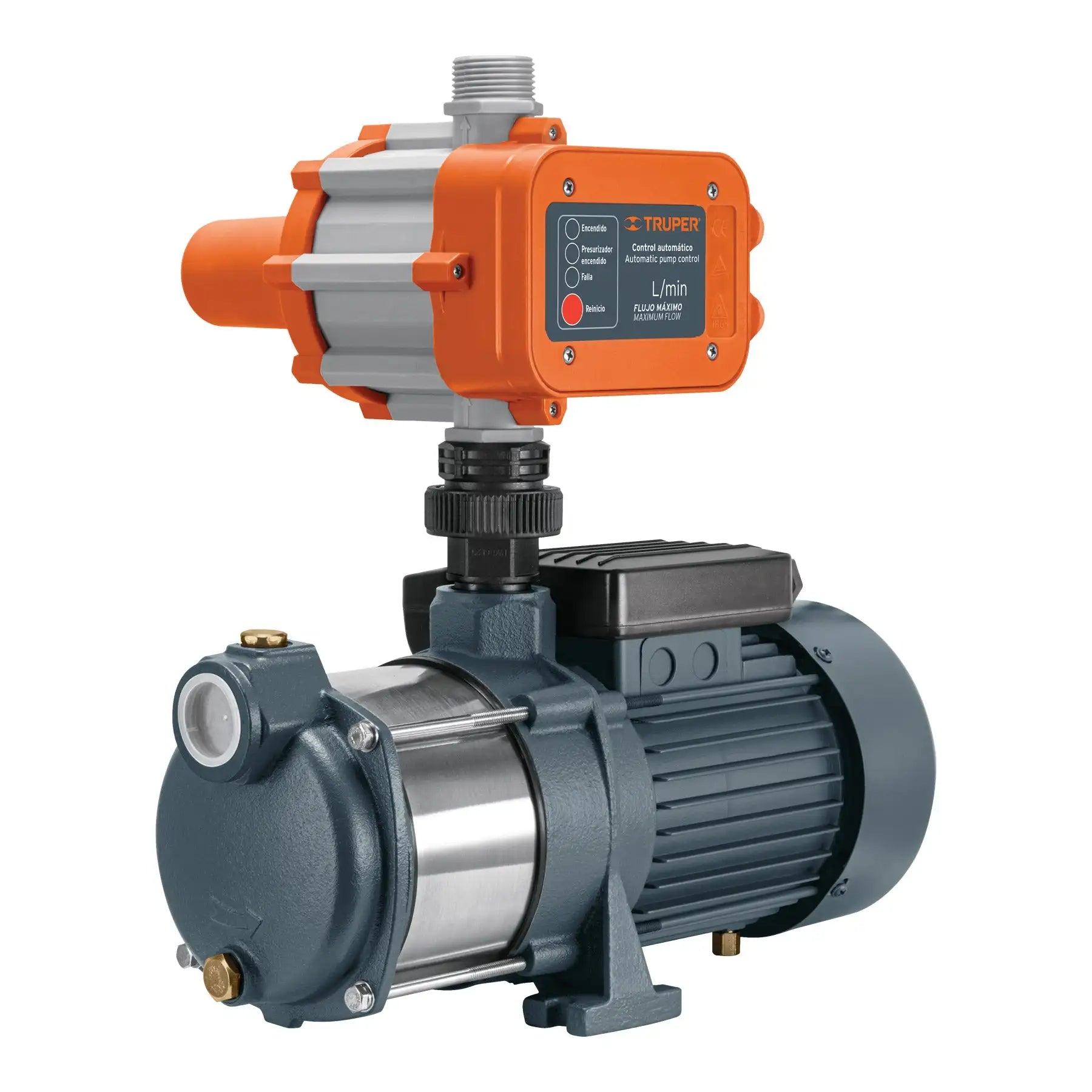 Bomba de agua presurizadora multietapa Truper 3/4/4 HP