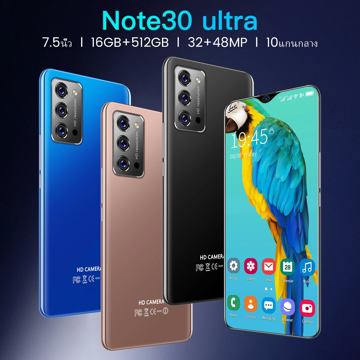 Note30 Ultra Alta Definición Android