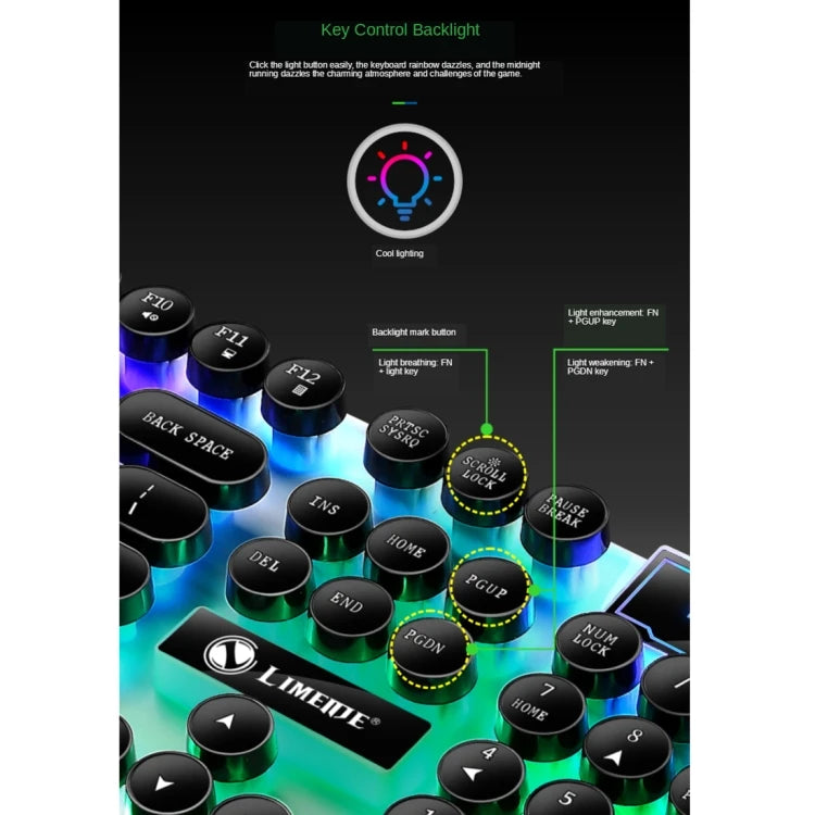 Set de Teclado y Ratón Mecánico