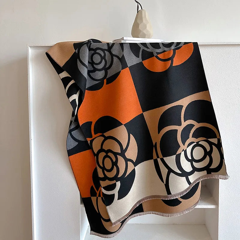 Bufanda/Chal cálida de invierno para mujer
