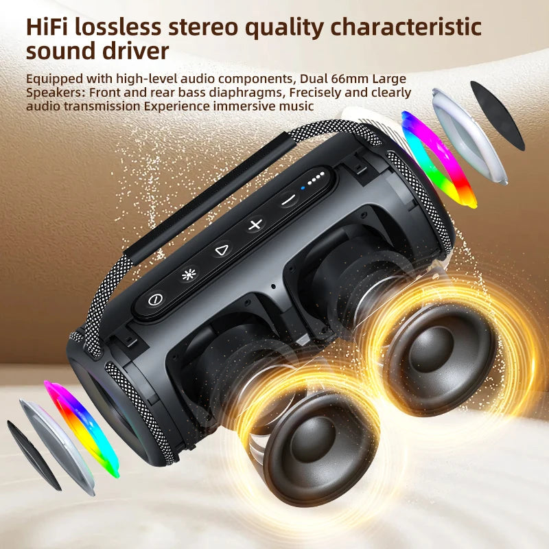 Mini Altavoz Inalámbrico Portátil con Bluetooth