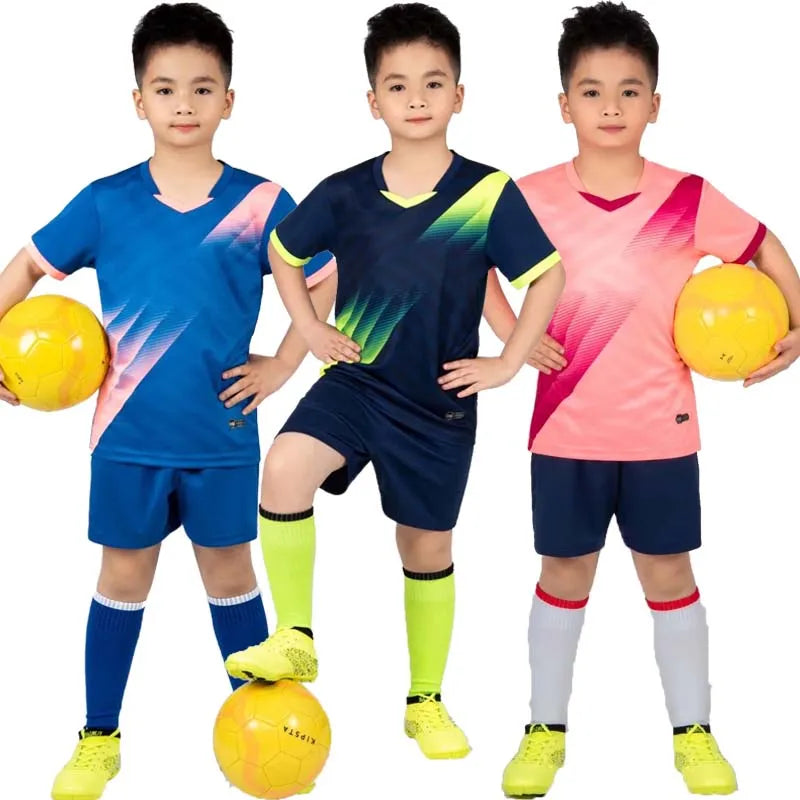 Chándal de camiseta de fútbol para niños