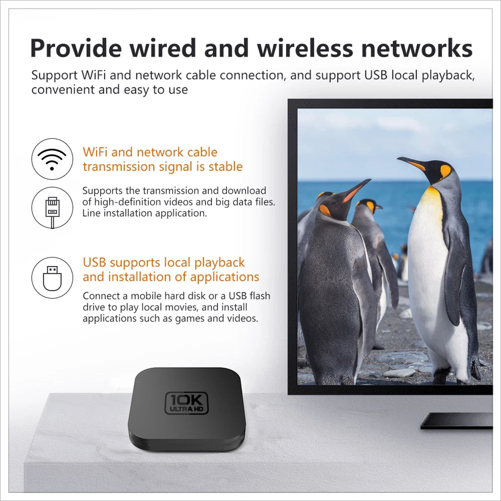 Android Smart Tv Box Rom 256GB