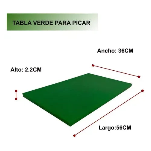 Tabla de Cortar Verde Shorbull