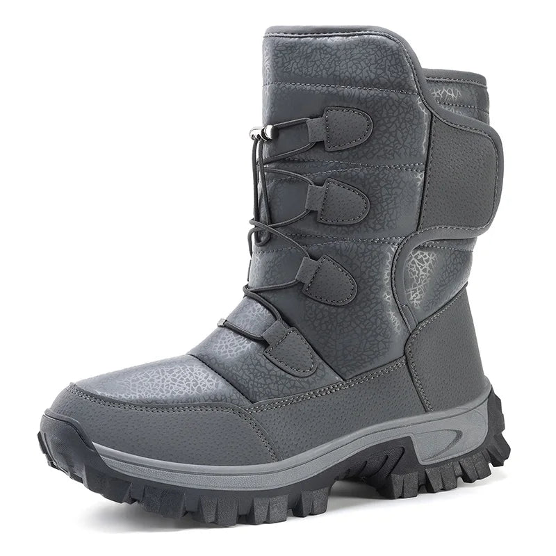Botas de nieve de caña alta para mujer