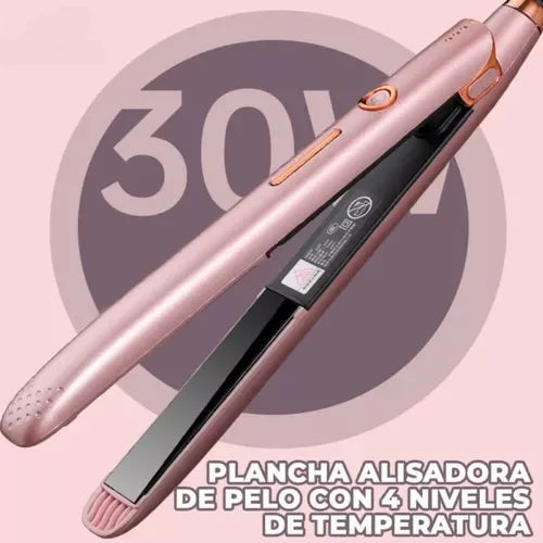 Plancha de Pelo Profesional de Cerámica con Iones