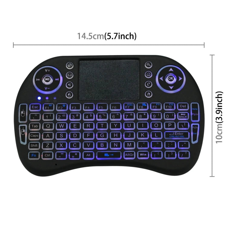 Teclado QWERTY inalámbrico Mini