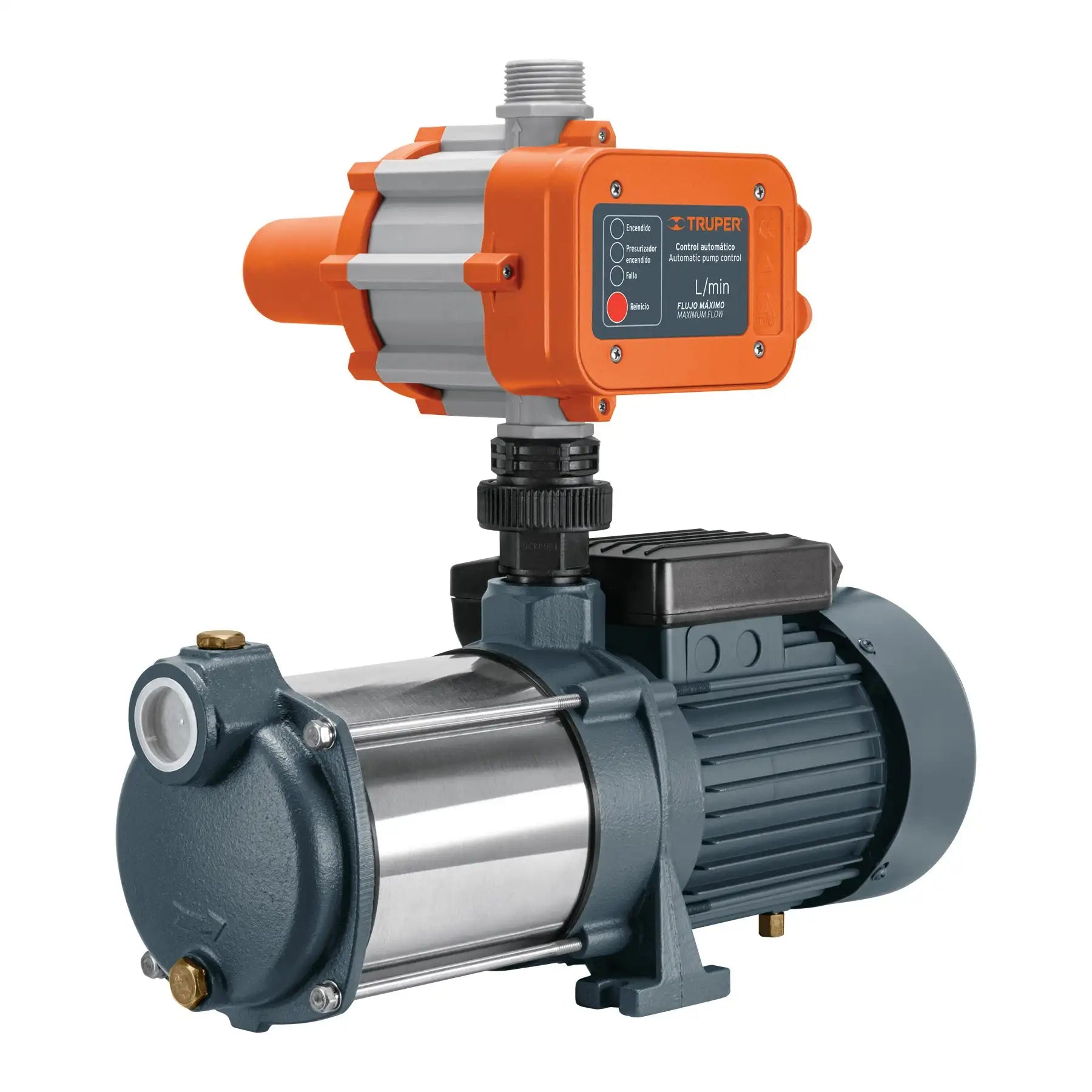 Bomba de Agua a Presión Truper PREM-1 de 1 1/3 HP,