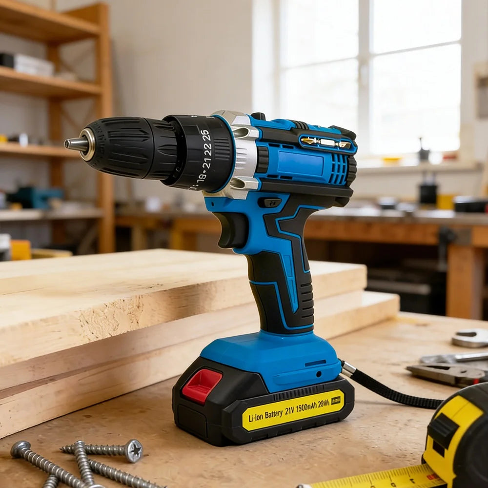 Taladro de Impacto Inalámbrico Kaqi Tools
