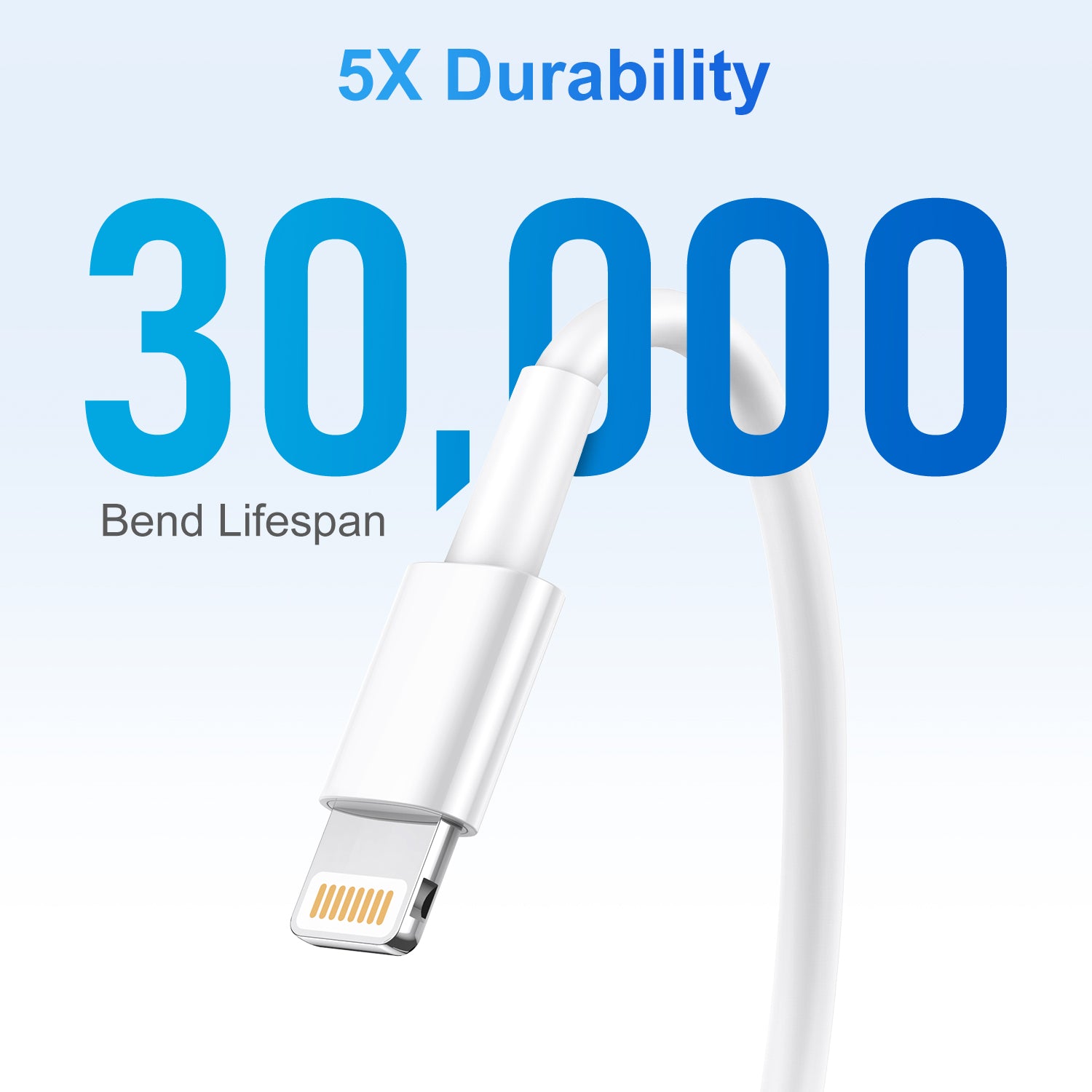 Cable de Carga Rápida con Certificado MFI de 3 pies
