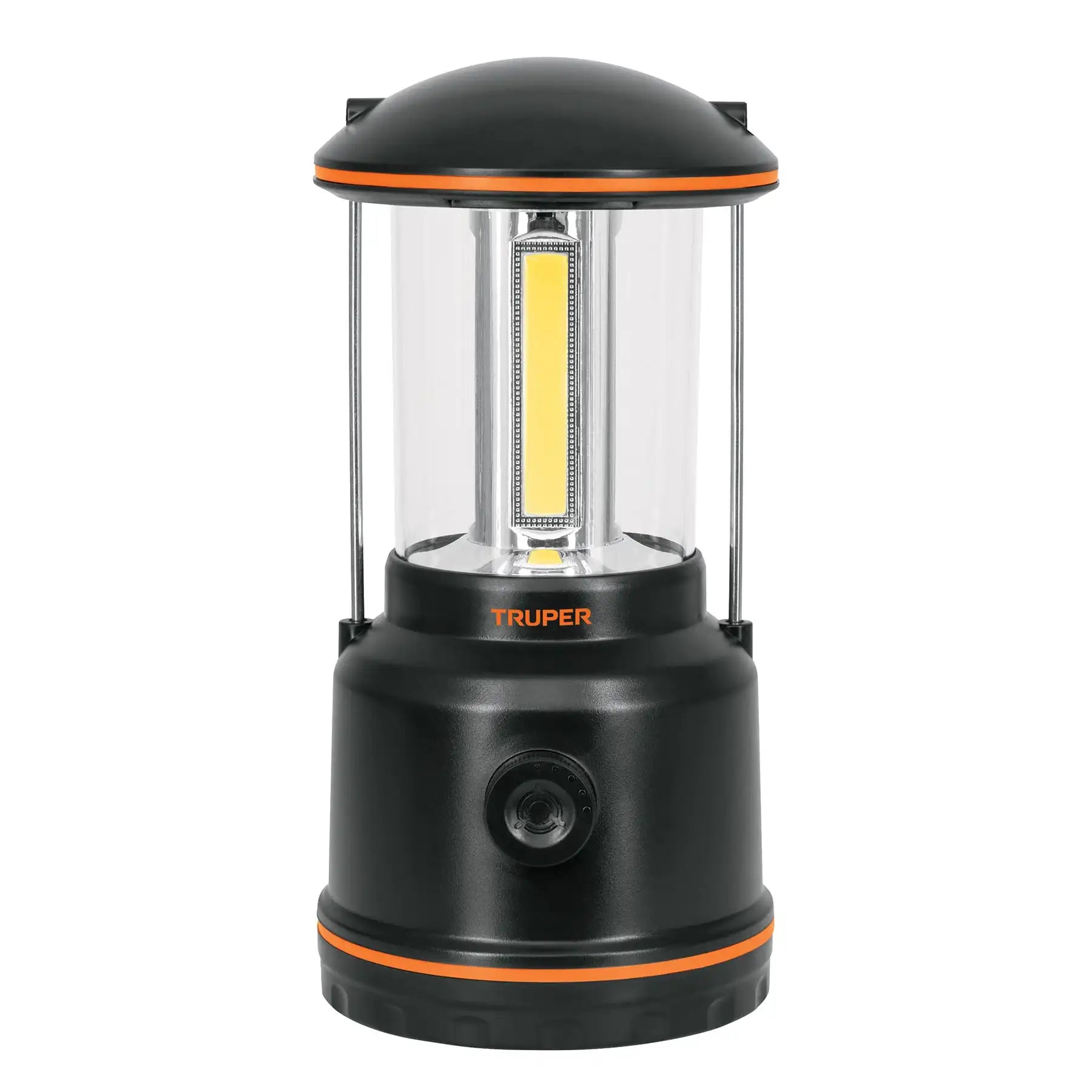 Truper-Linterna LED para acampar, portátil, brillante, con diseño de batería 3D, para escalada, senderismo, pesca, uso en coche, actividades al aire libre