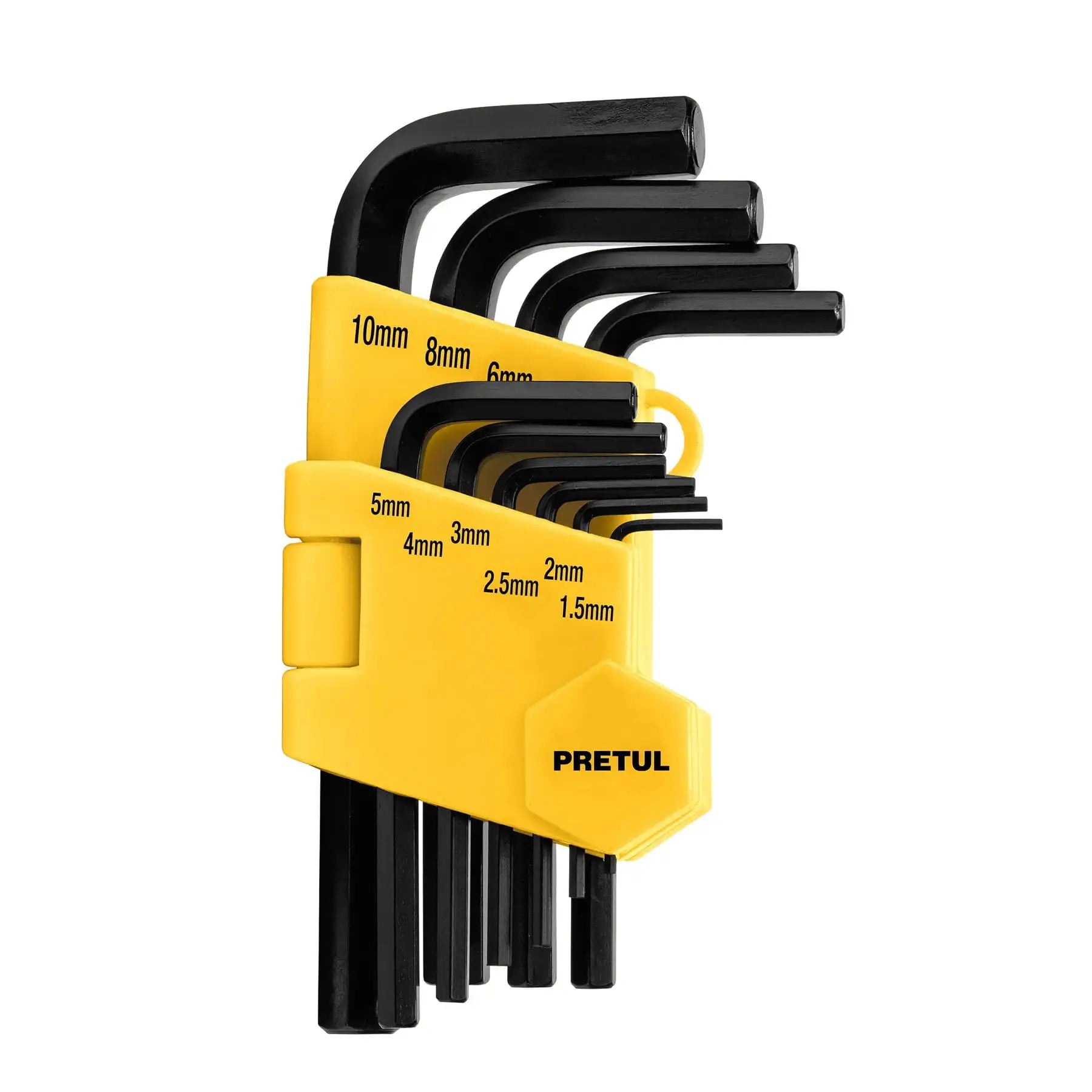 Juego de Llaves Allen Métricas Pretul ALL-10M-P, 10 Piezas, ,