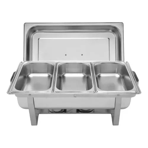 Shorbull - Recipiente para Buffet de Acero Inoxidable 1/3