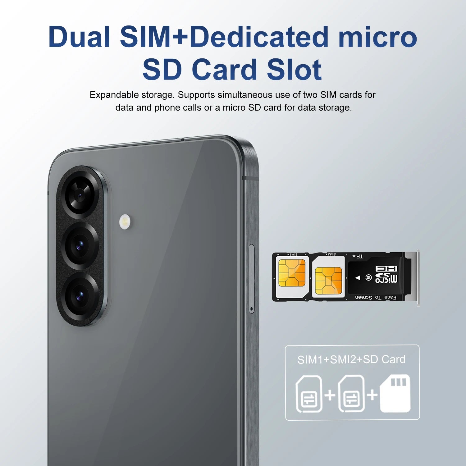 Smartphone 16GB + 1TB Android