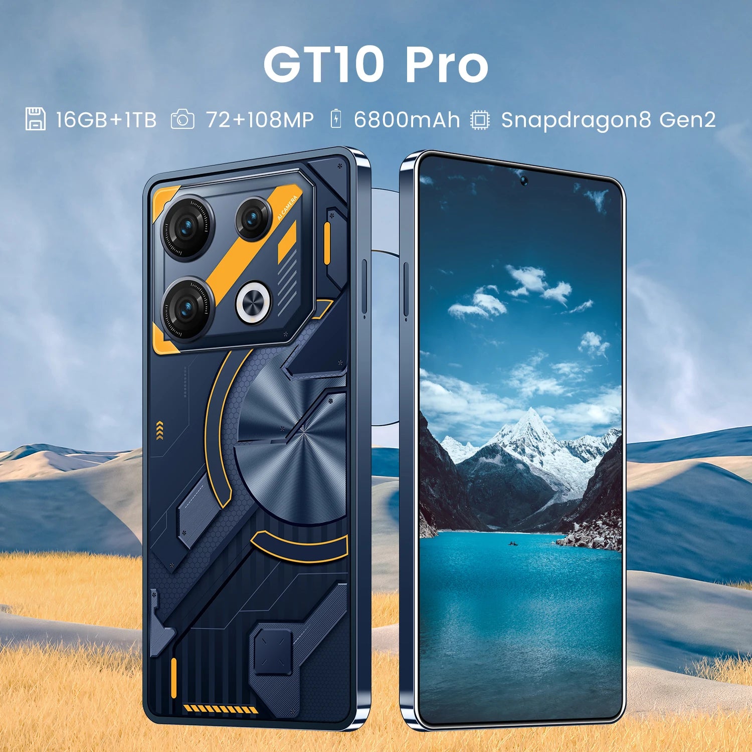 Android 13 Smartphone 7,3