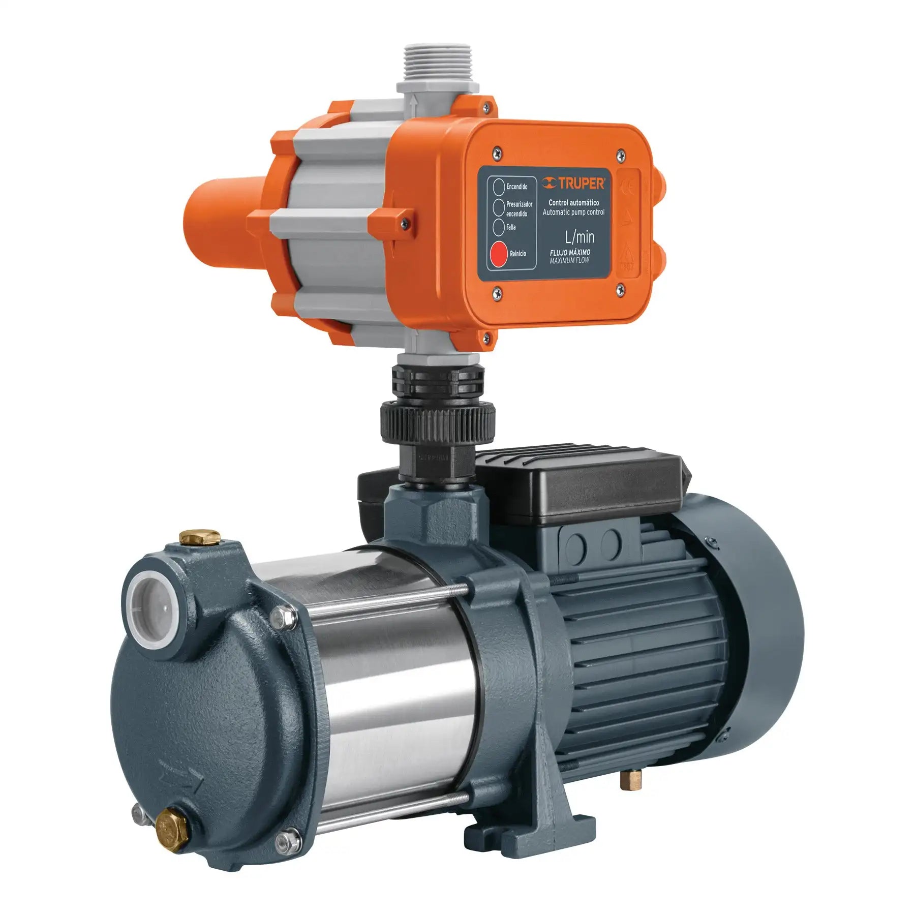 Bomba de Agua Presurizadora Multietapa Truper PREM-1 de 1 HP