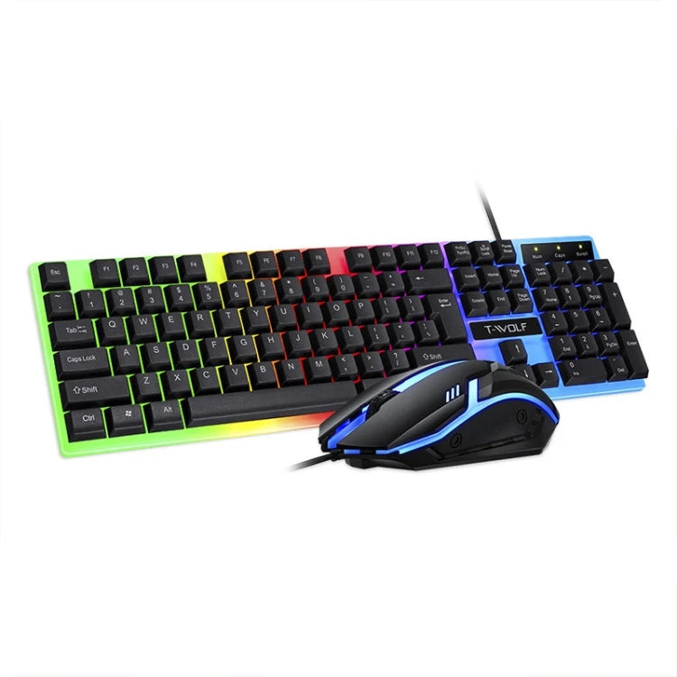 Juego de teclado y ratón USB