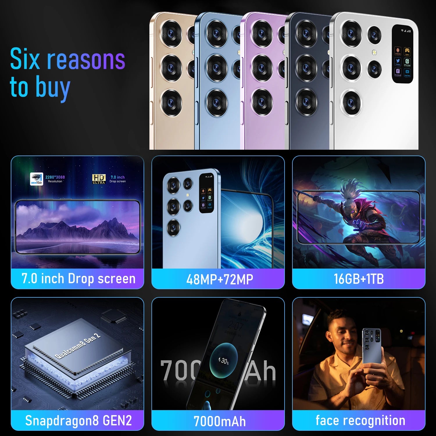 Teléfono inteligente S24 Ultra