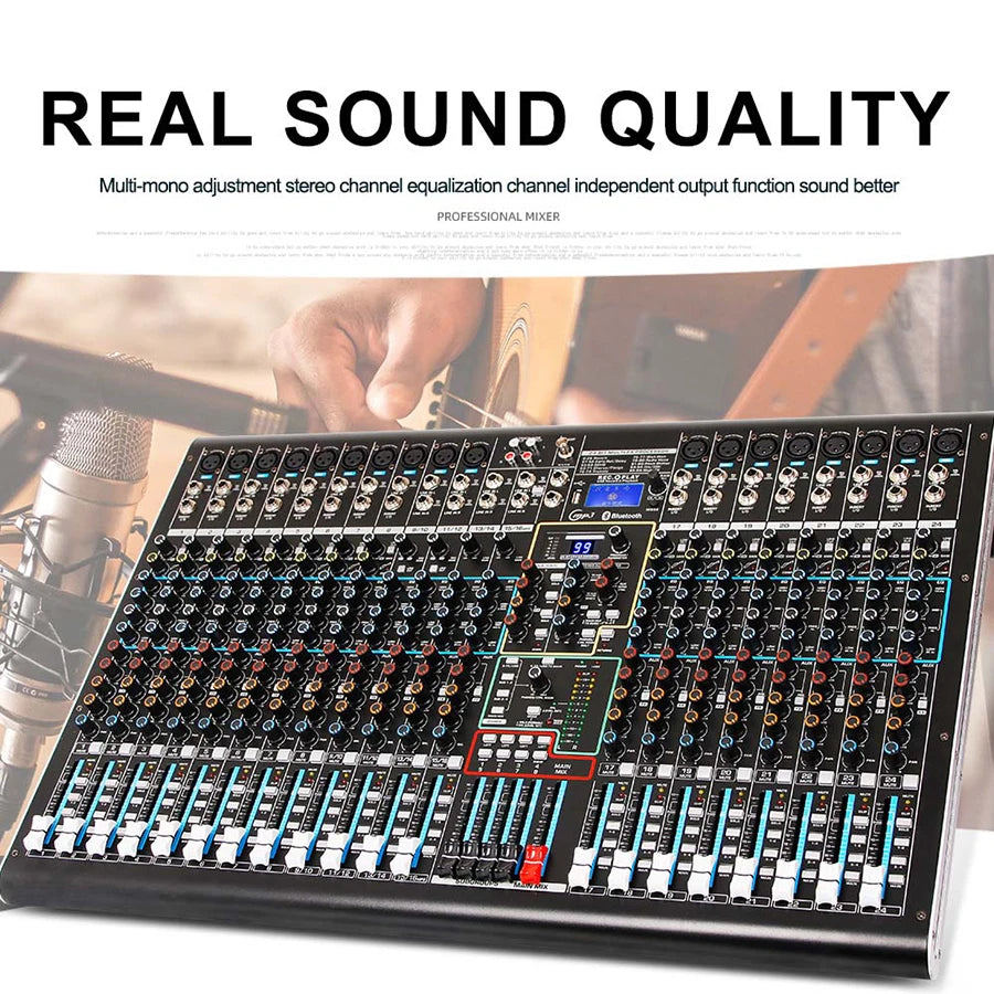 Mezclador de Audio Profesional Biner