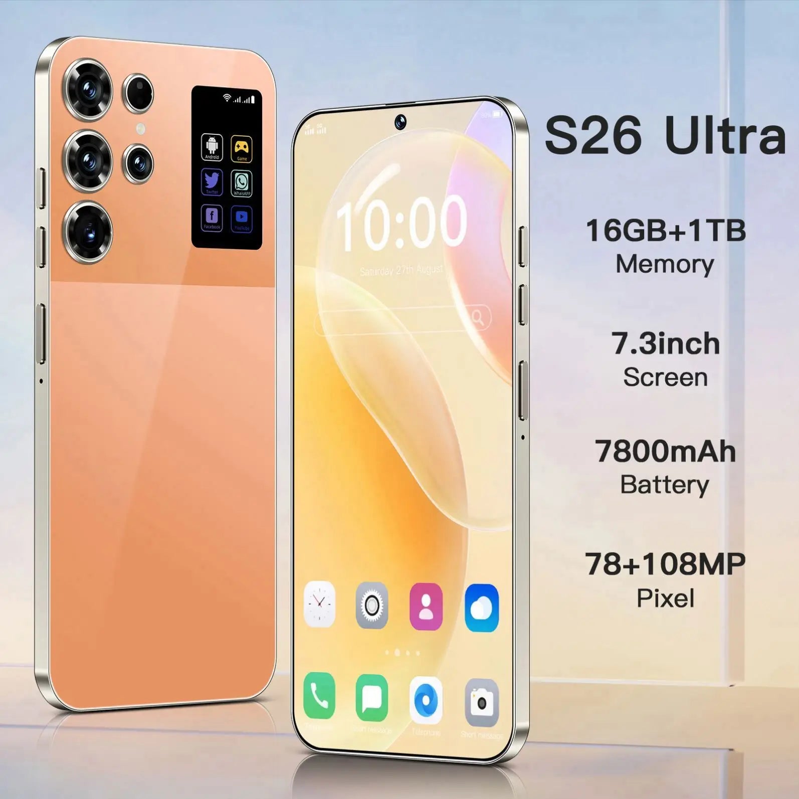 Smartphone S26 Ultra 5G, Android