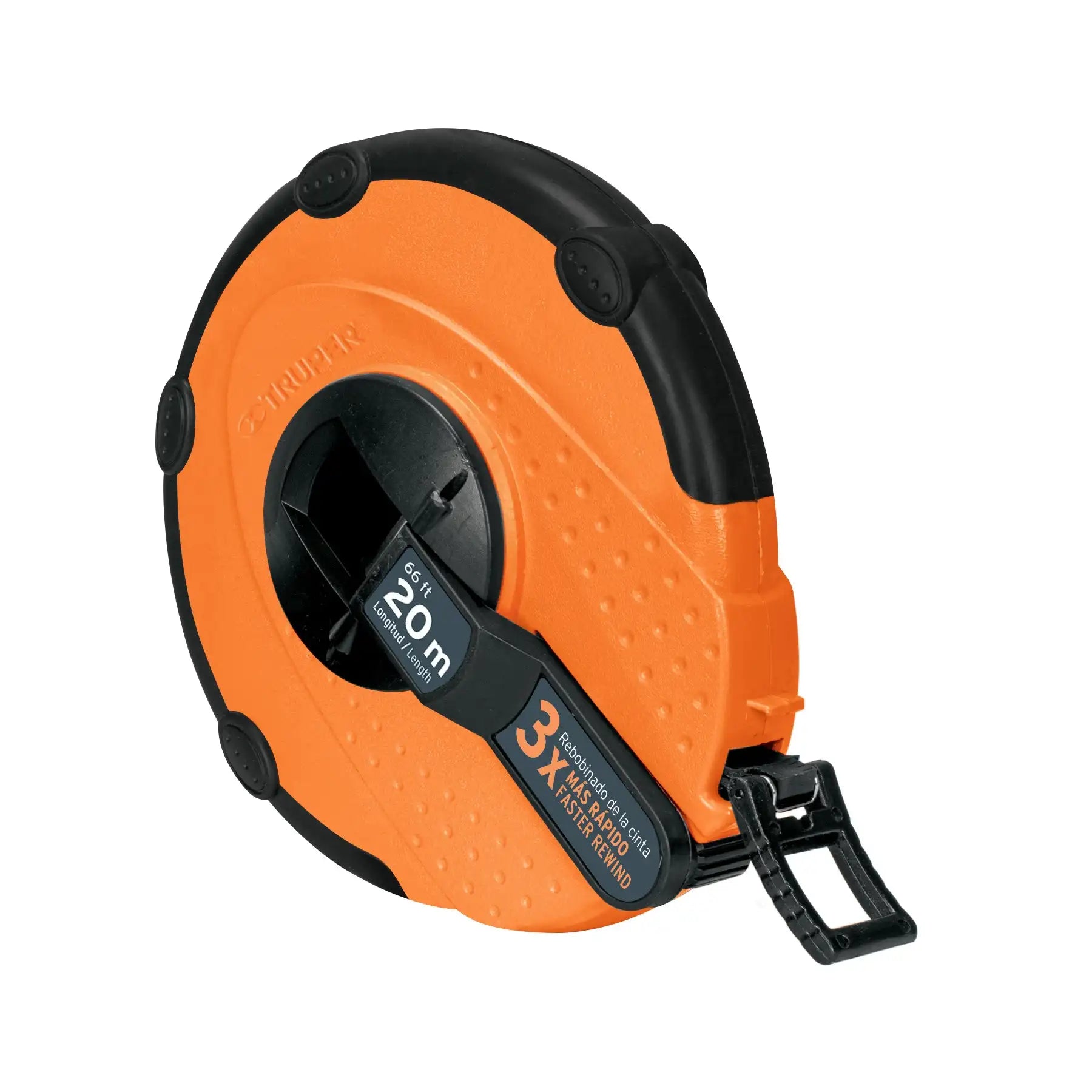 Cinta Métrica Truper TP20ME de 20 m de Largo, con Carcasa de Plástico y Fibra de Vidrio