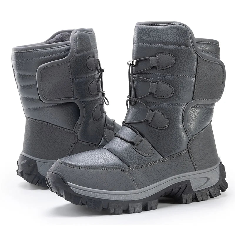 Botas de nieve de caña alta para mujer