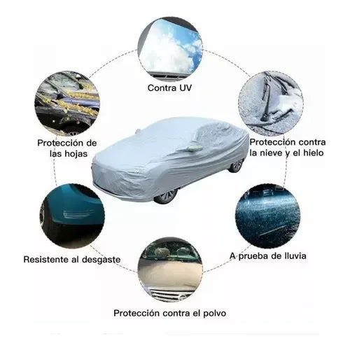 Funda protectora impermeable con carcasa reflectante de 4,7 m