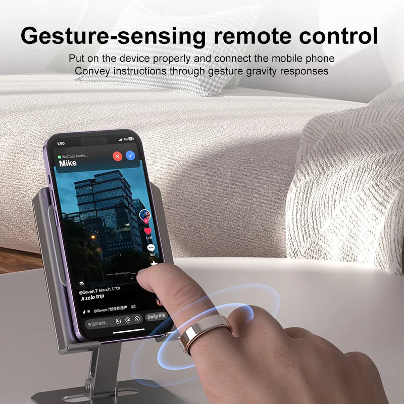 Anillo Inteligente Resistente al Agua Rastreador