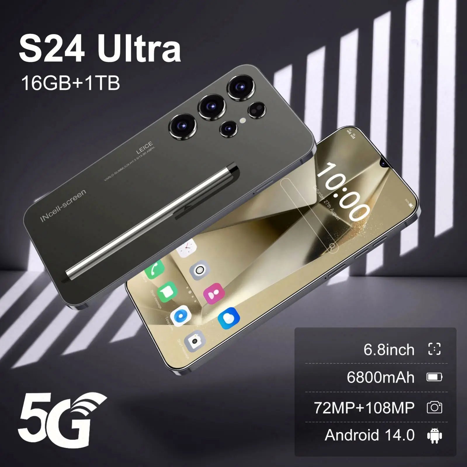 S24 Max SmartUltra  6,8 pulgadas 16GB + 1TB