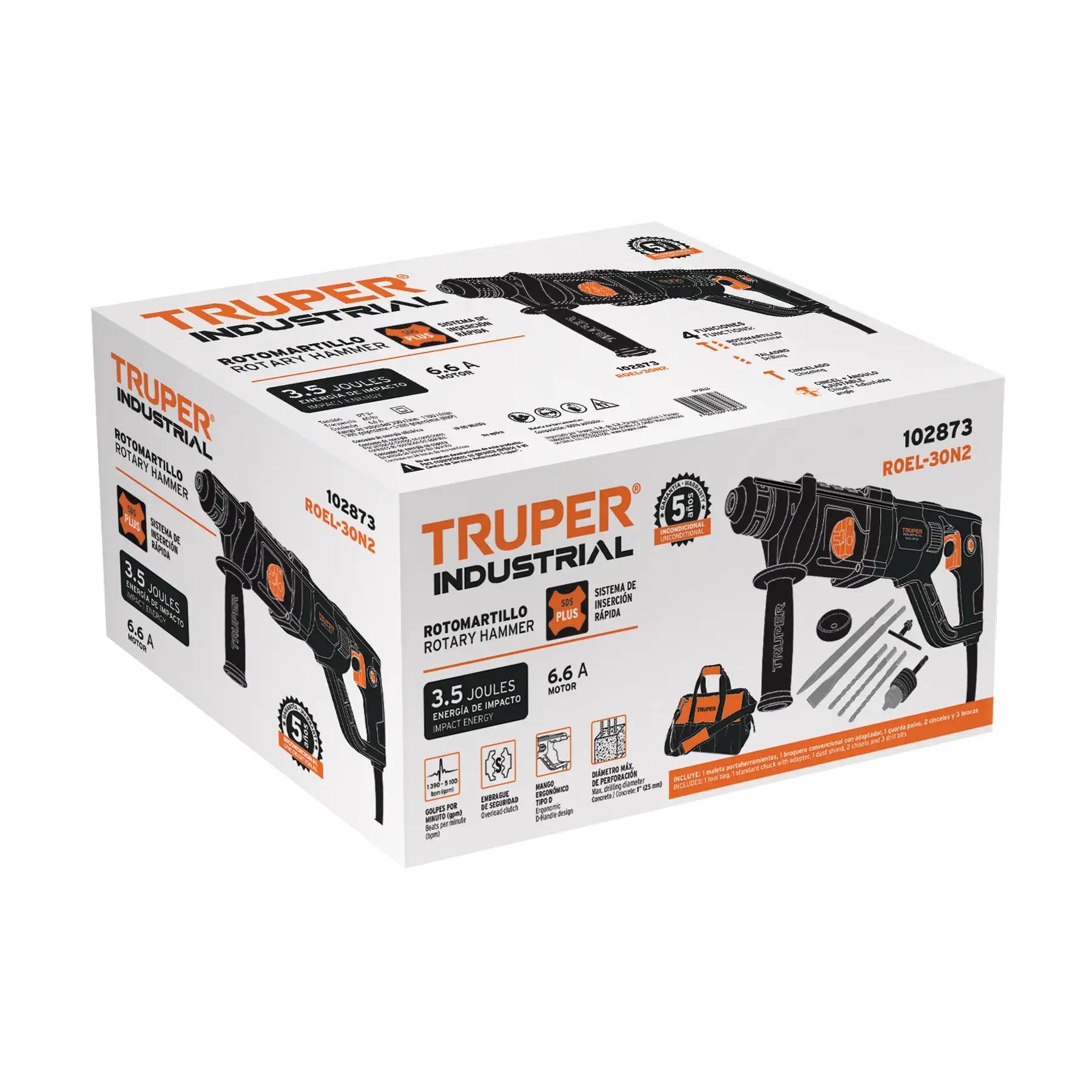 Martillo Rotatorio Industrial Truper