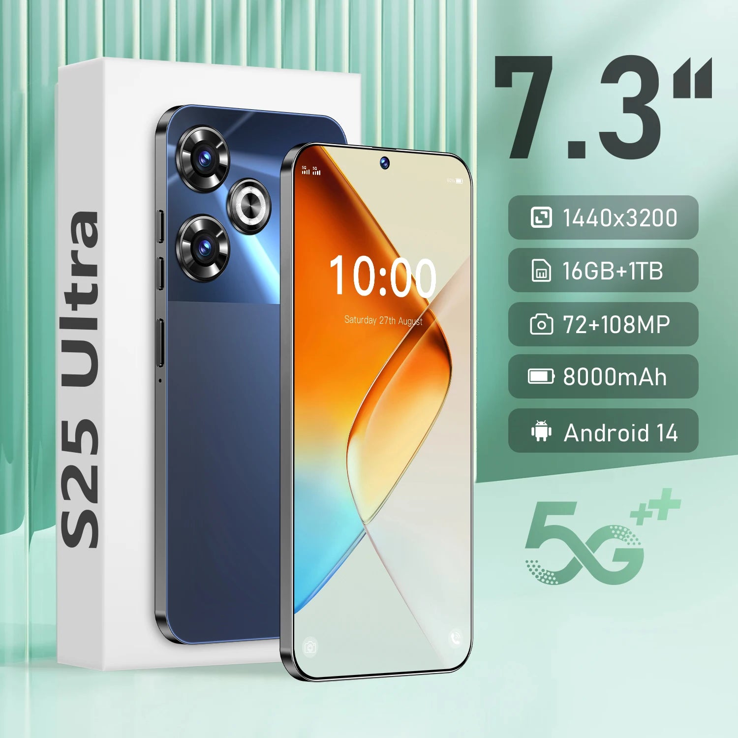 Teléfono Android 5G Desbloqueado