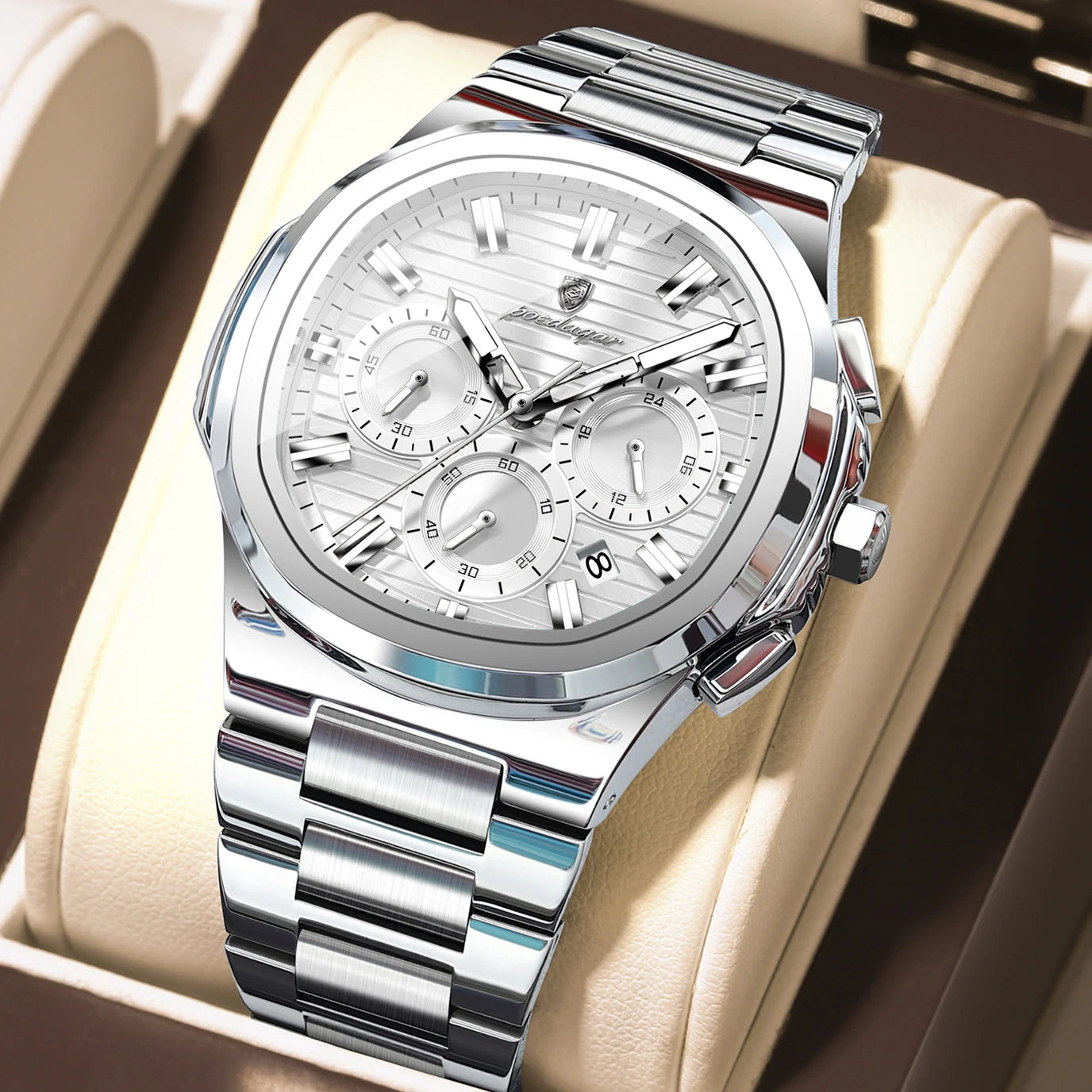 Reloj de Cuarzo Luminoso para Hombre
