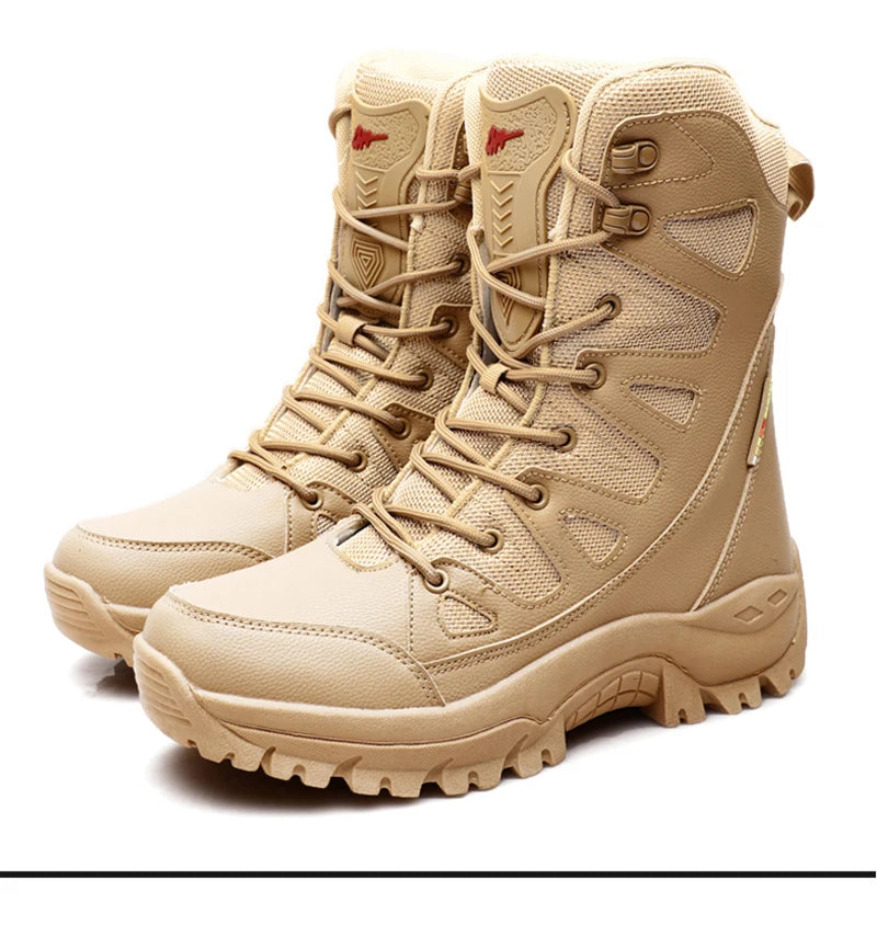 Botas de Entrenamiento de Cuero para Hombre