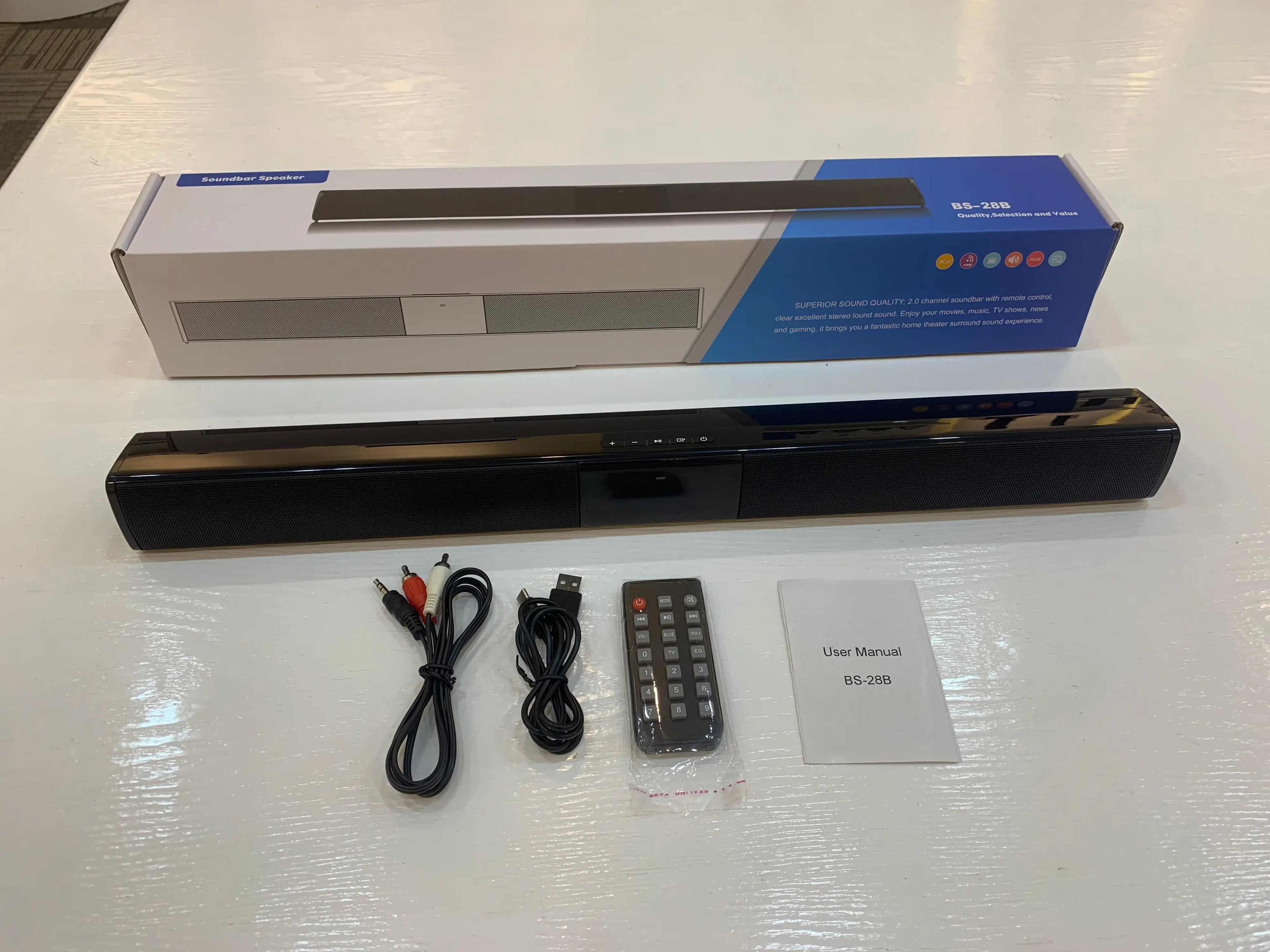 Altavoz inalámbrico con barra