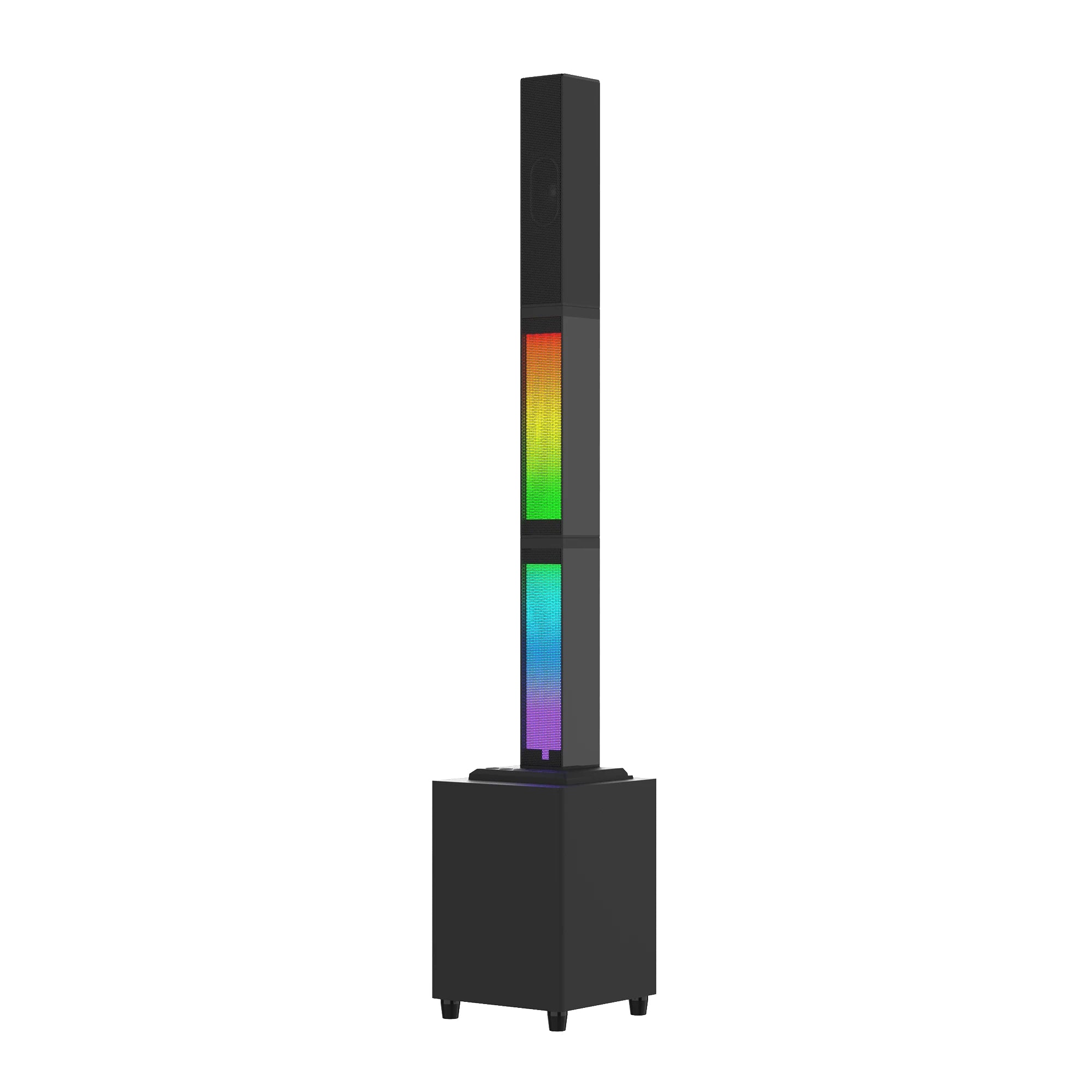 Barra de sonido con iluminación RGB